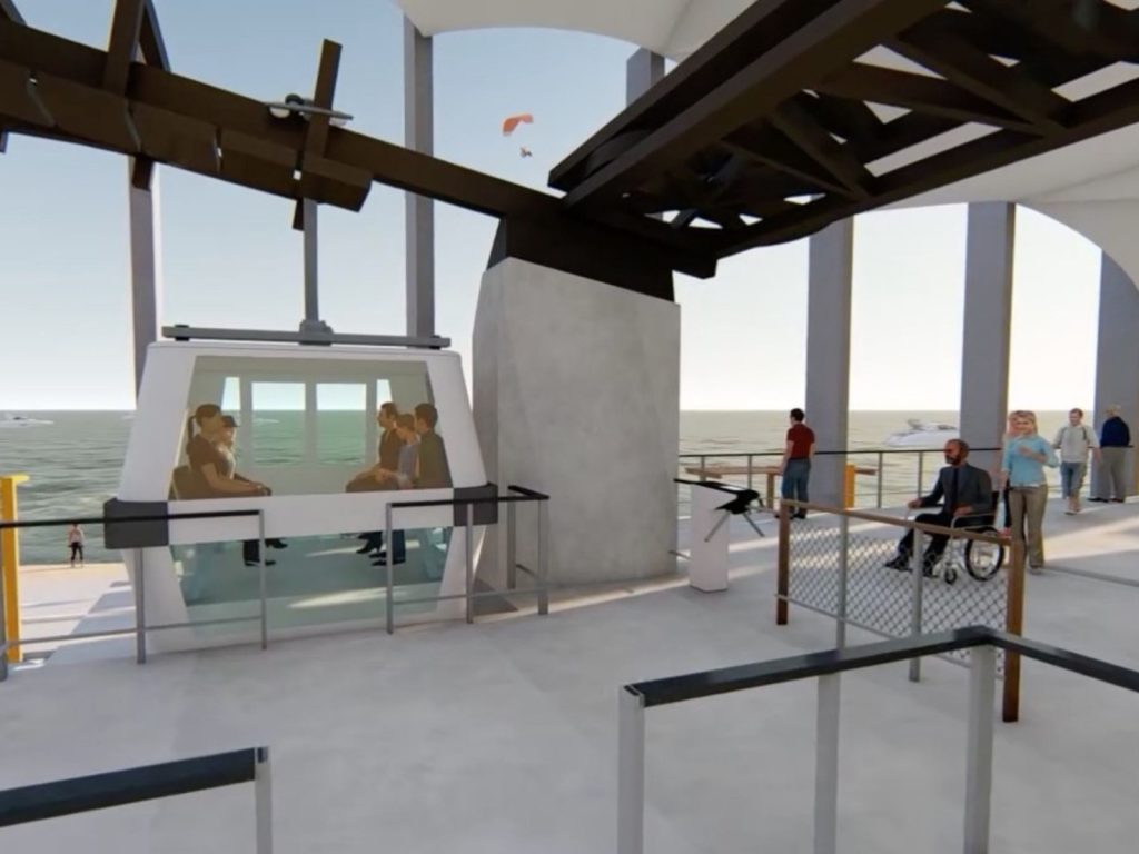 primer teleférico turístico de Miraflores